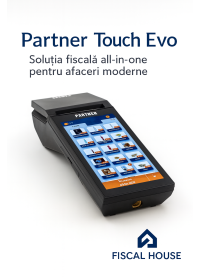 Casă de marcat fiscală PARTNER TOUCH EVO – Android 11, ALL-IN...